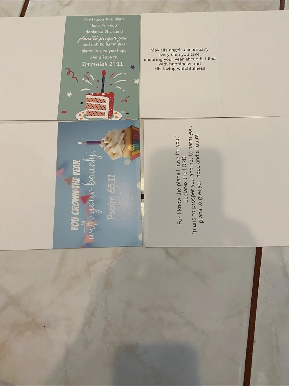 NWOT Set of 30 Religious Greeting Cards
